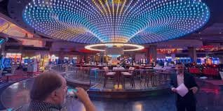 Tampilan antarmuka Ways of the Qilin di platform jaya vegas dengan gulungan yang bersinar