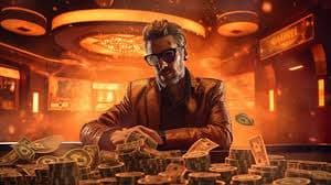 Grafik sistem tier loyalitas jaya vegas dengan simbol-simbol peningkatan level